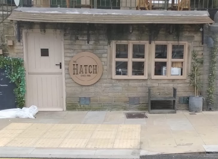 The Hatch takeaway frontage on Hollowgate